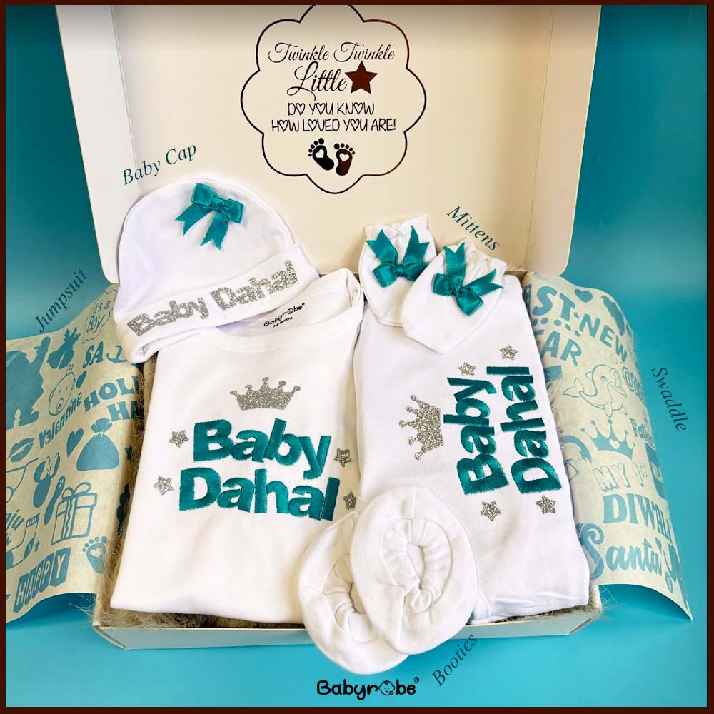 Soft and comfortable baby jumpsuit with custom name and design"