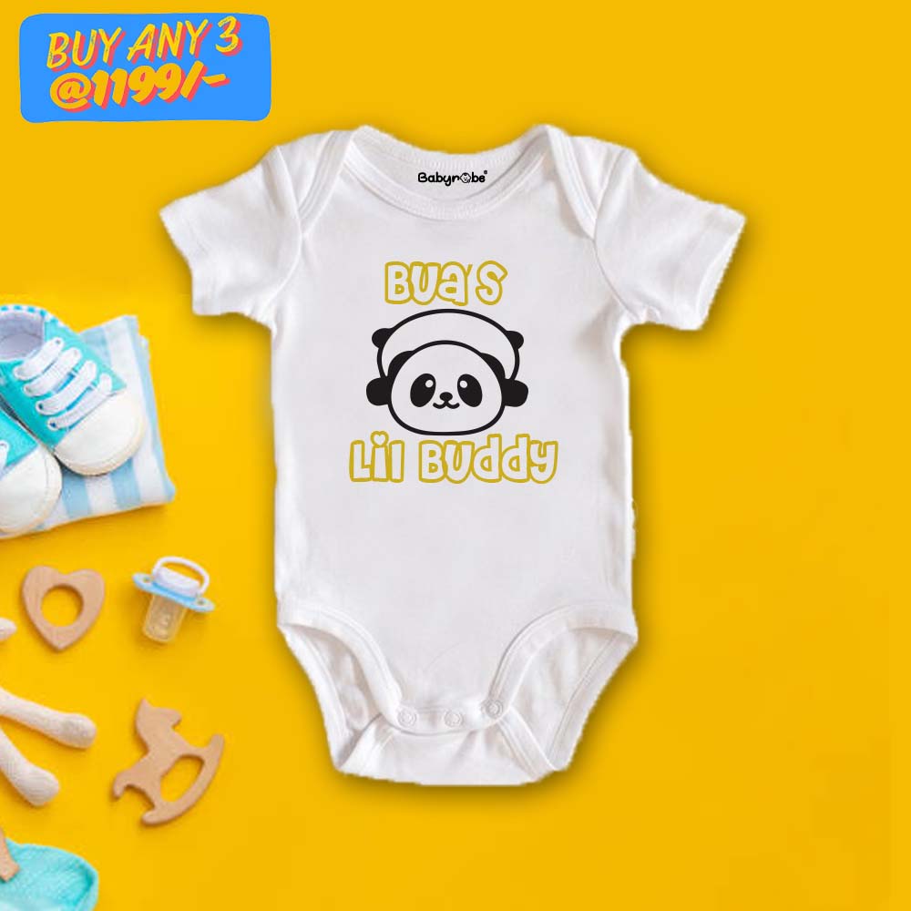 Bua's Lil Buddy Onesie