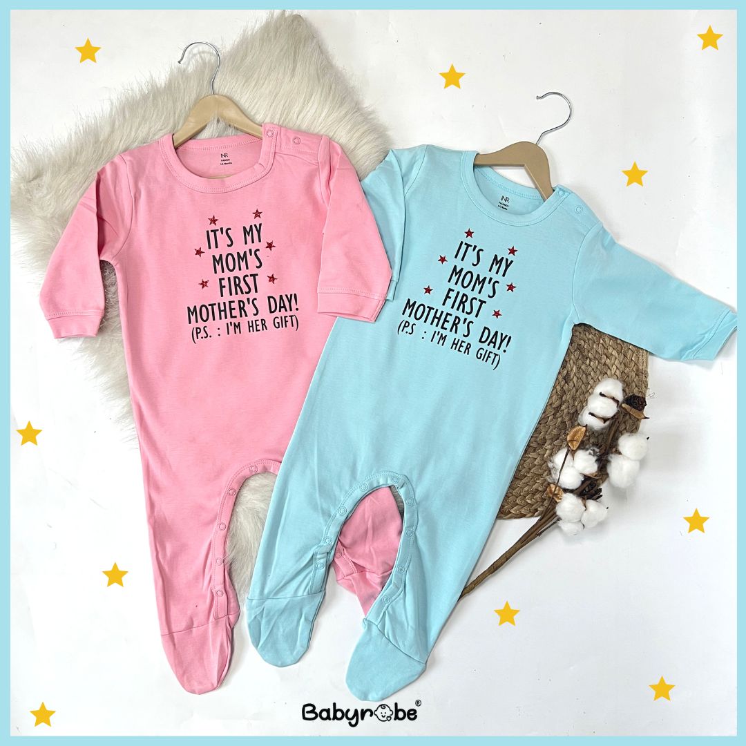 Mother's Day , Organic cotton jumpsuit fabric.