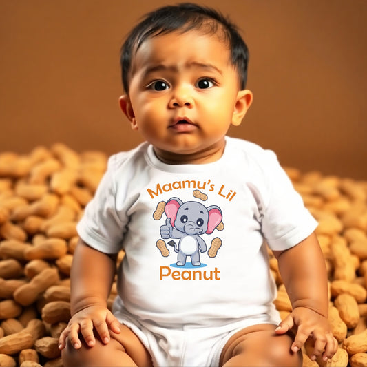 MAAMU'S GIFRT TO BABY , LOHRI ONESIE
Baby's 1st Lohri Jumpsuit
Customised Baby Jumpsuit
First Lohri Outfit
Personalized Baby Clothing
Baby Lohri Celebration