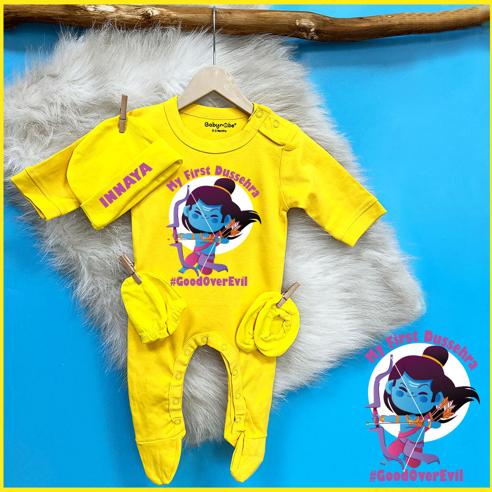 My First Dussehra (Jumpsuit Set)