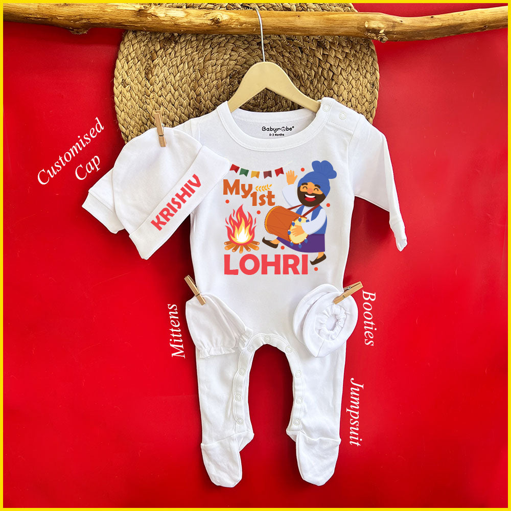 Customizable baby jumpsuit with fun illustrations and tailored fit"