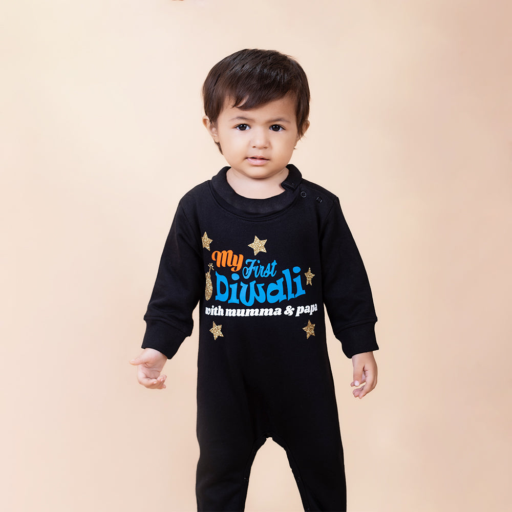 "Soft and comfortable baby  Oraganic jumpsuit with custom name."
