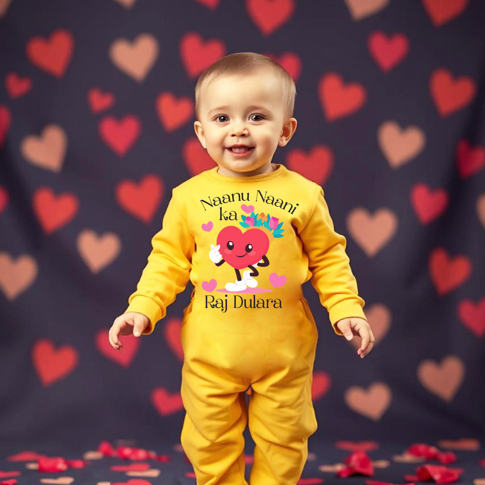 "Soft and comfortable baby jumpsuit with custom name and design"