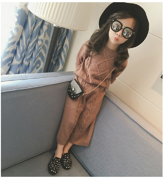 Brunette Knit Co-Ord Set