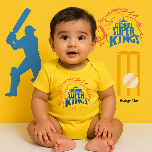"Celebrate IPL with a personalized baby onesie."