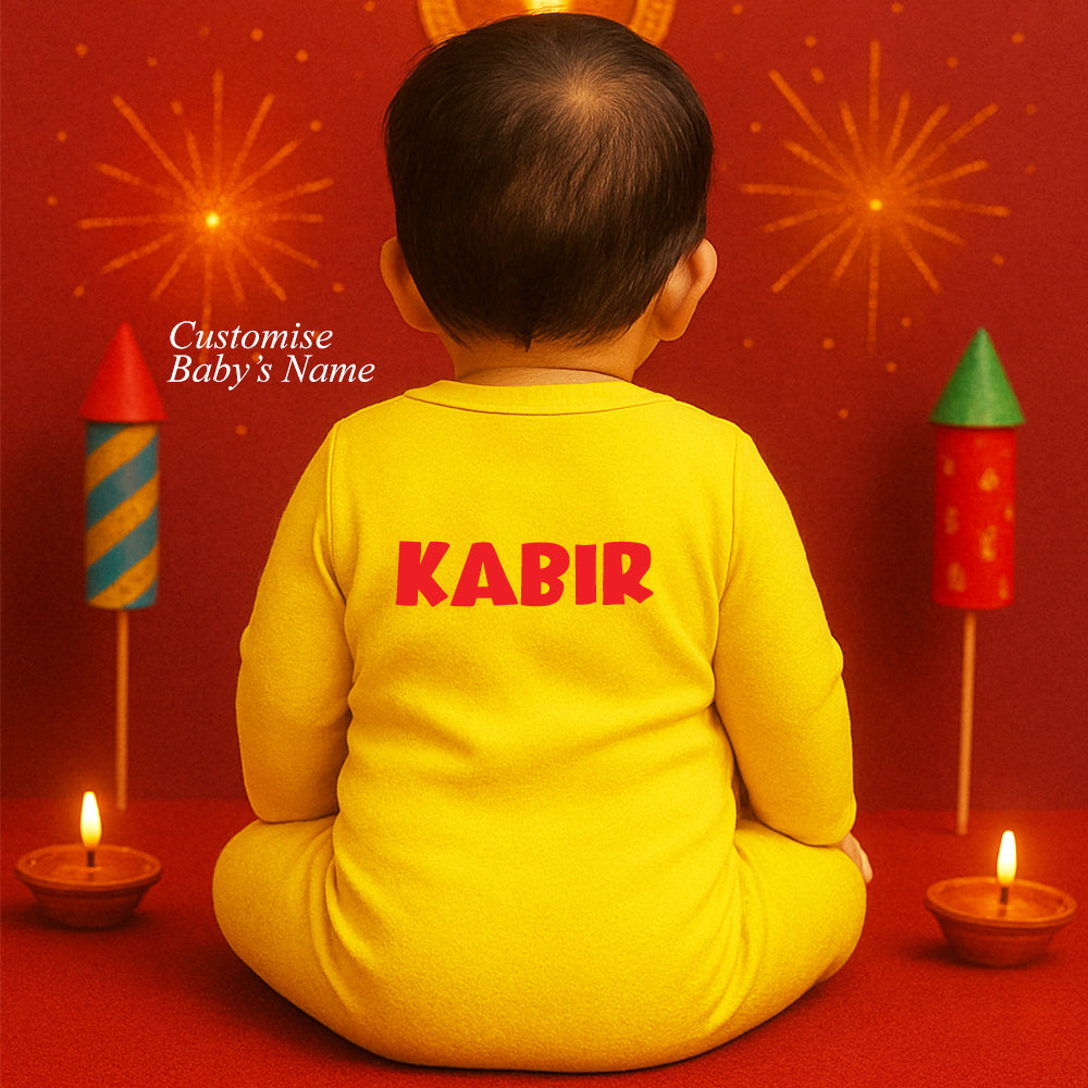 My First Diwali With Mummy Papa