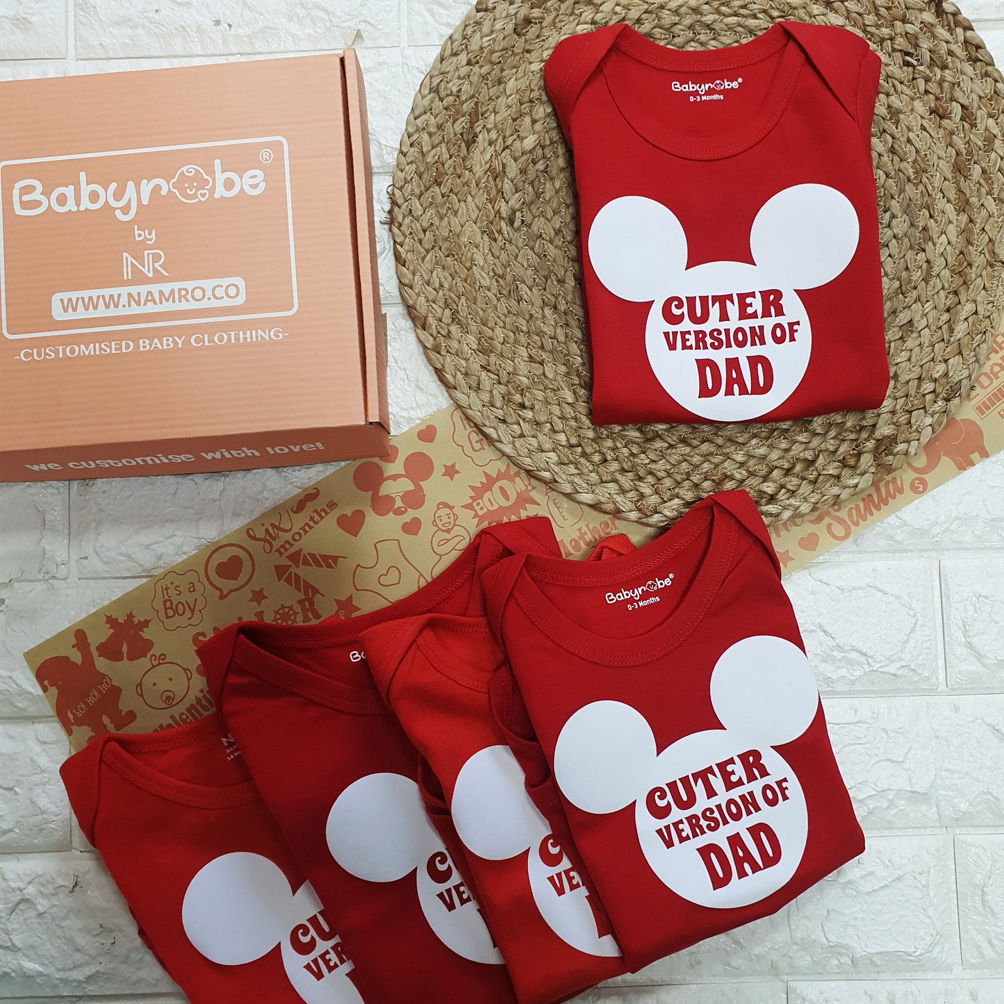 baby onesie , dad love