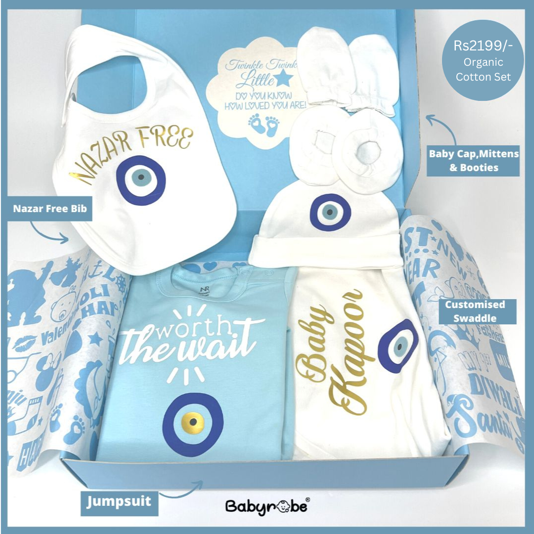 Baby Boy Evil Eye Gift Box