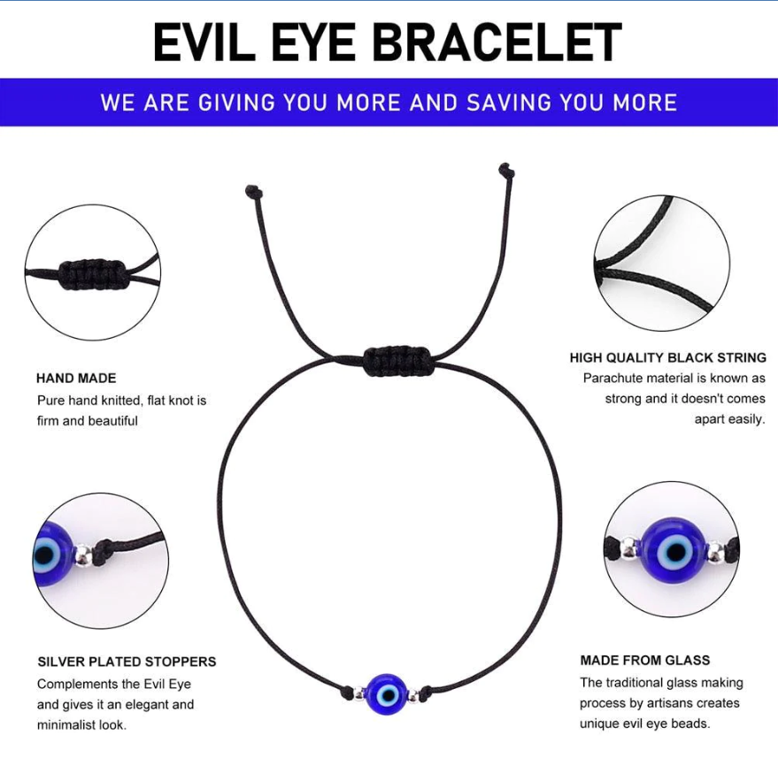 Evil Eye Bracelet Nazariya (2Pcs.)