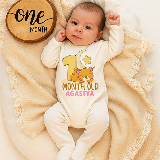 One Month Old (Custom Name)