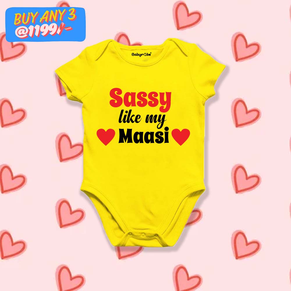 Sassy Like My Maasi Onesie