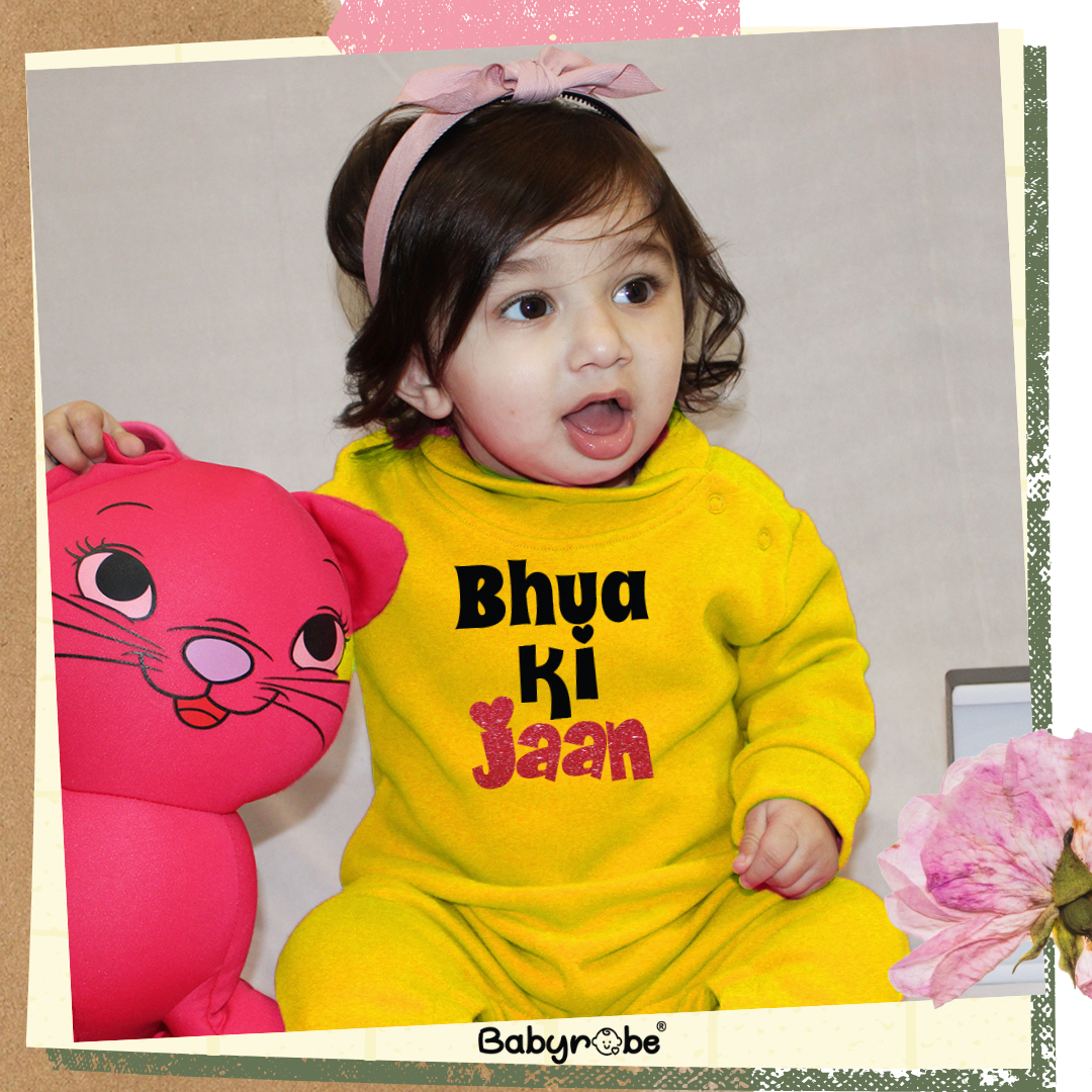 "Personalized baby Weellon jumpsuit with custom name and playful design."