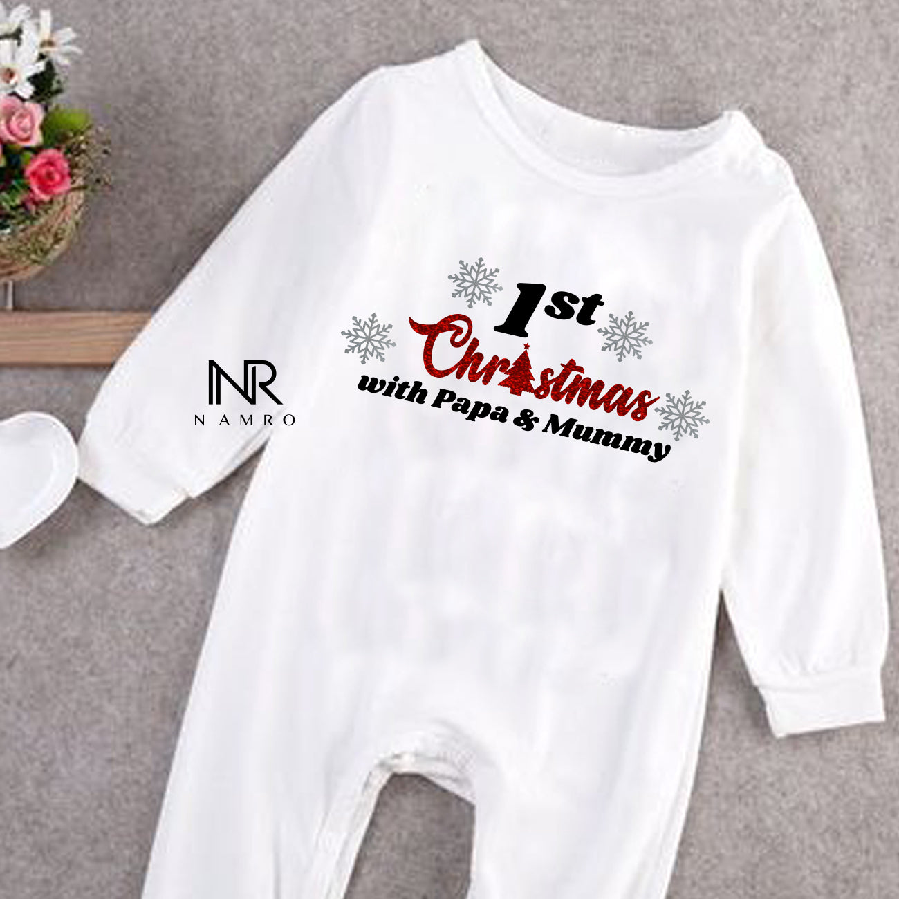 "Celebrate your little one, Adorable, high-quality baby bodysuit, ideal for special occasions, "