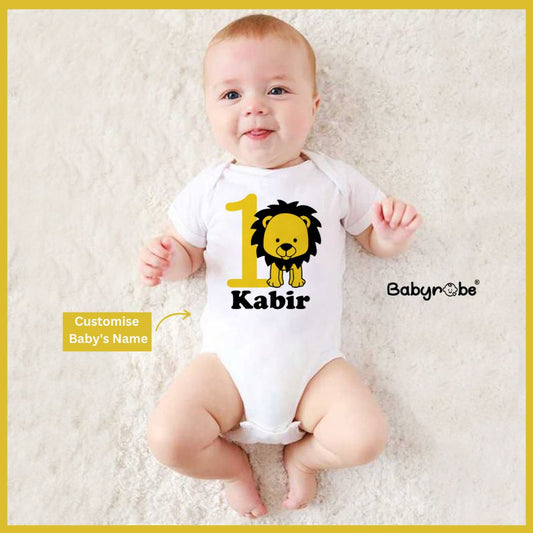 "Cute baby romper with a custom graphic and soft cotton fabric"Thoughtful and unique onesie with a custom design, great for baby shower gifts.