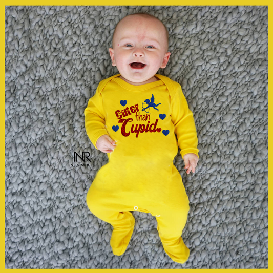 "Sweet custom name jumpsuit for celebrating valentine's day."