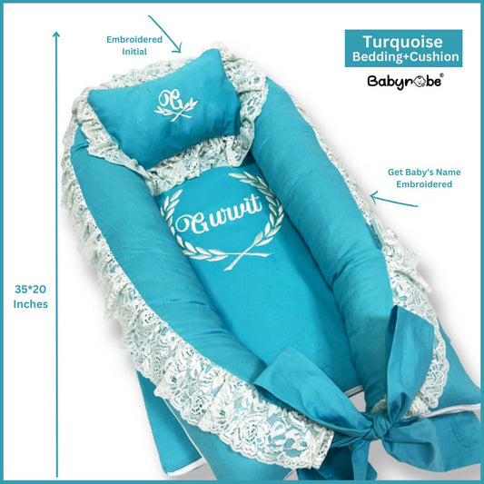 Babyrobe Turquoise Bedding+Cushion