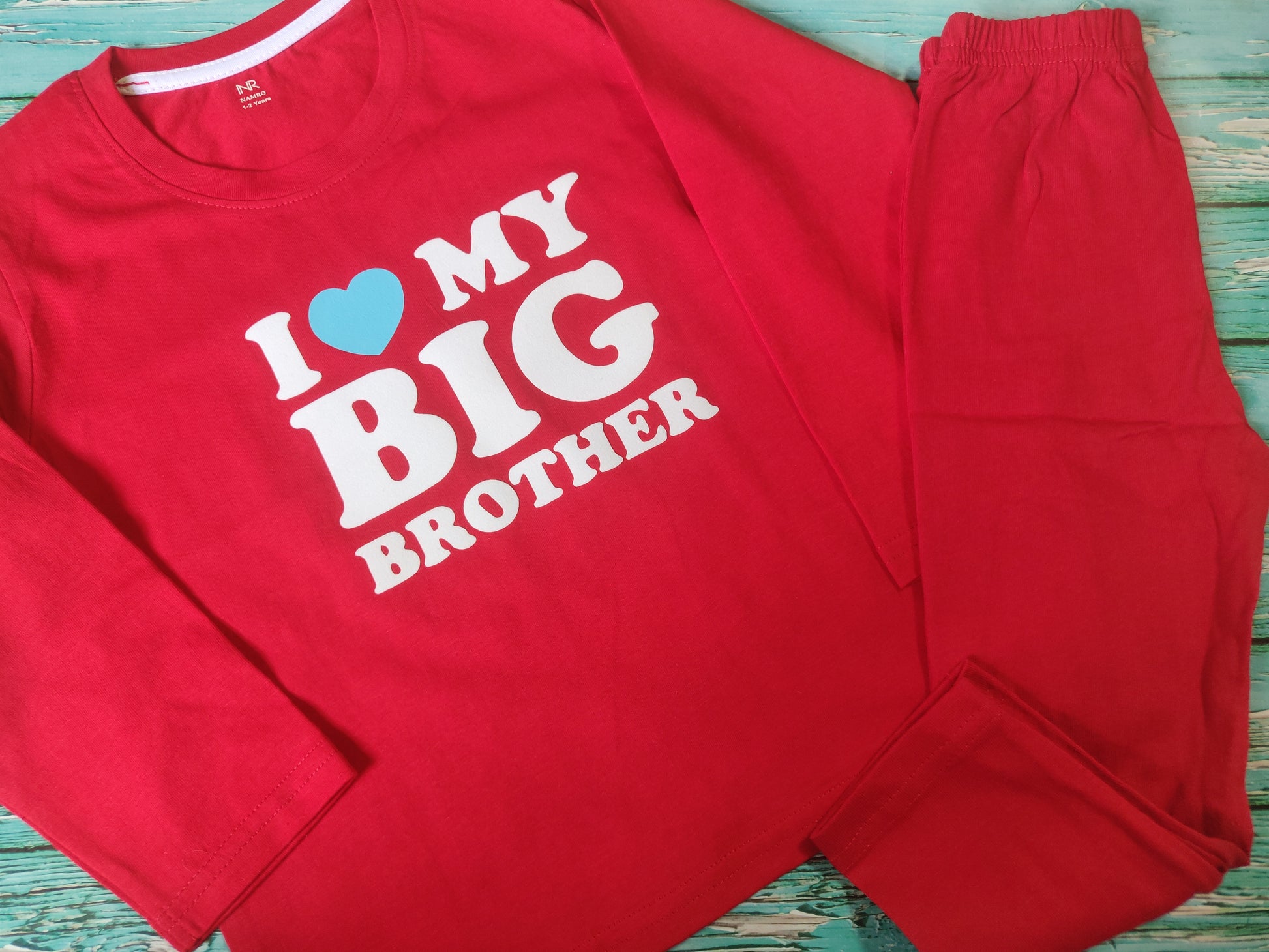 'Custom baby T-Shirt Pajama with a heartwarming design.'