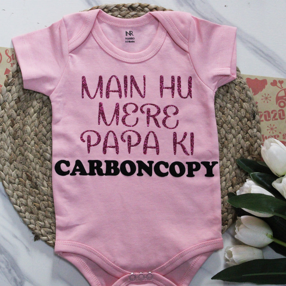 "Soft and comfortable baby Organic onesie with custom name and design."