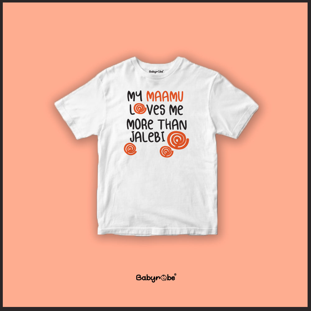 "Custom baby T-Shirt with a heartwarming design."