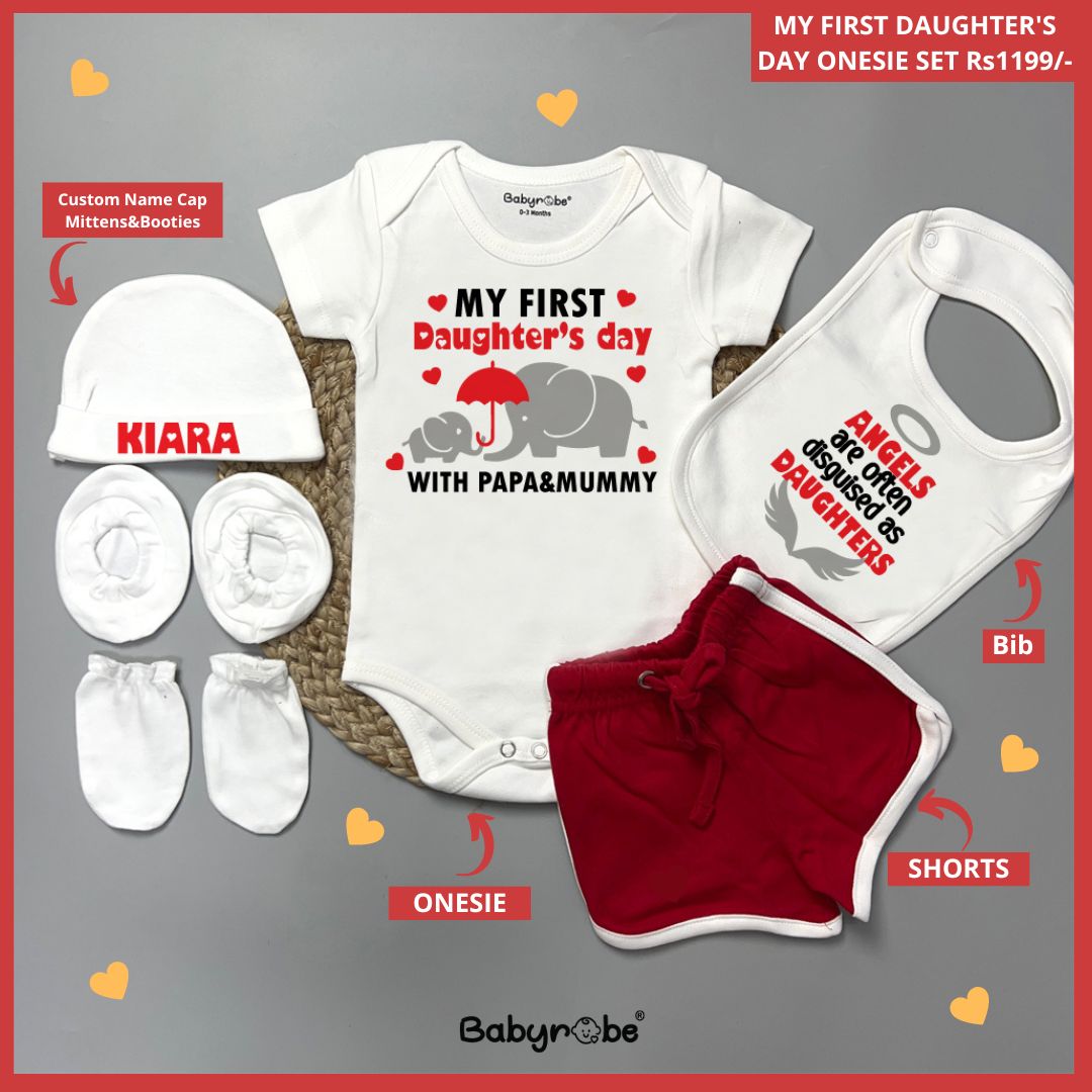 6 Pcs Customized Daughter's Day Set