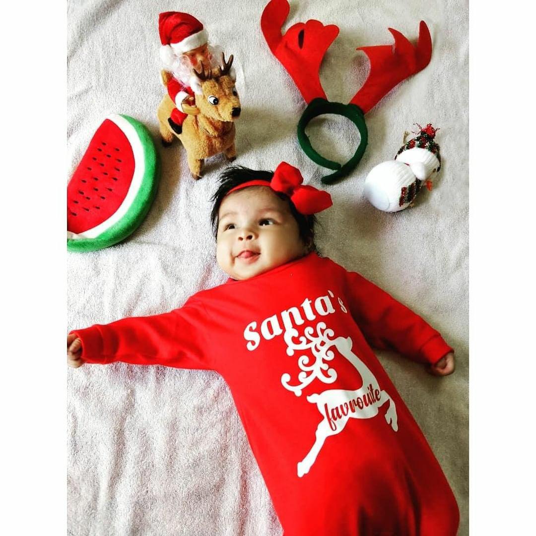 "Funny baby onesie,  Adorable, high-quality baby bodysuit,Christmas baby bodysuit "