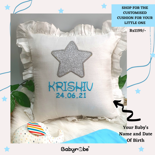 Star Customised Embroidery Cover + Cushion