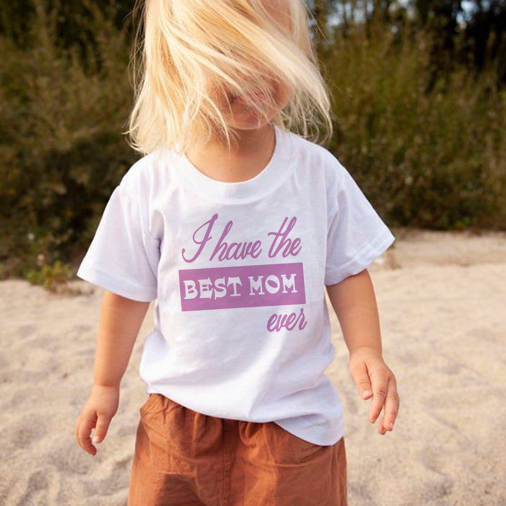 "Personalized onesie for baby, perfect for Mother's Day."