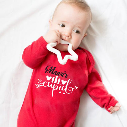 Maasi's Lil Cupid (0-3 months Woollen Jumpsuit)