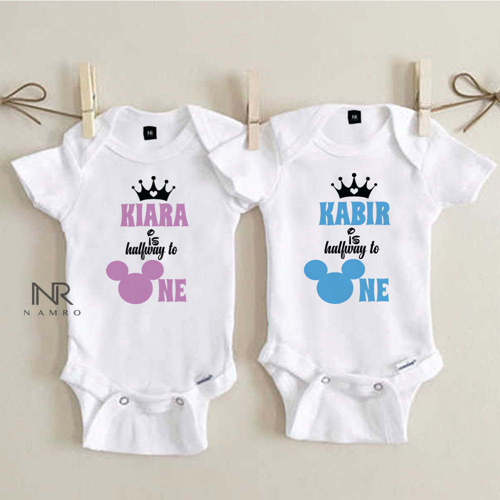 Half Way To One Custom Name