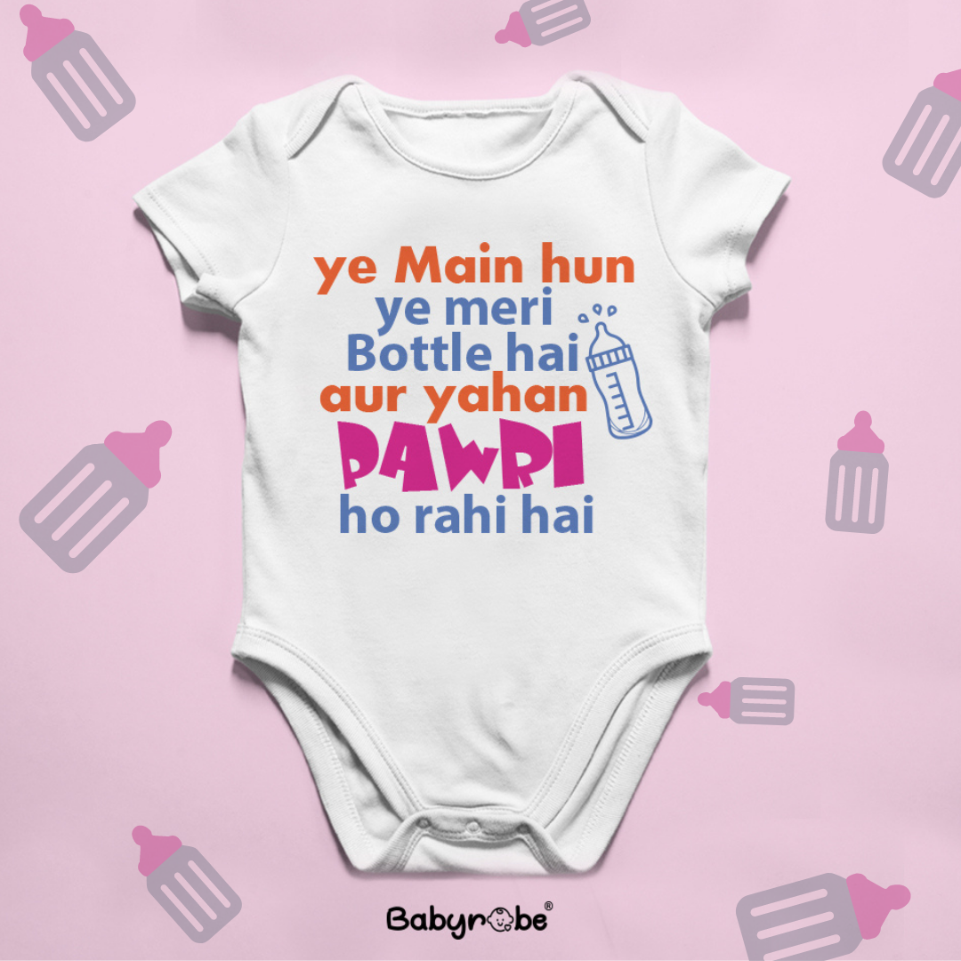 "Soft and comfortable baby jumpsuit with custom name and color full design"Funny baby onesie"