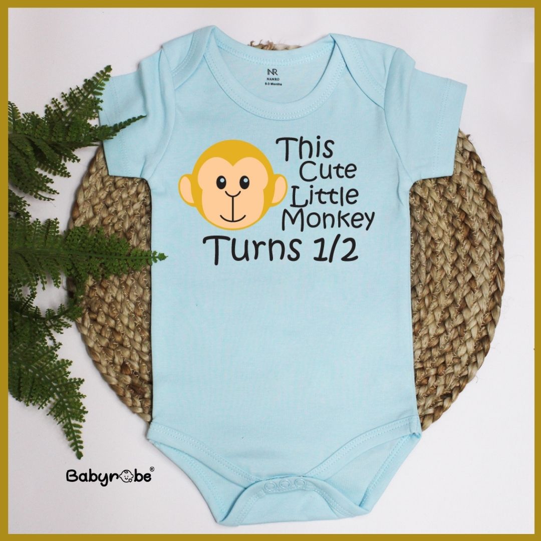 "Personalized newborn onesie, featuring a unique design' and breathable fabric"