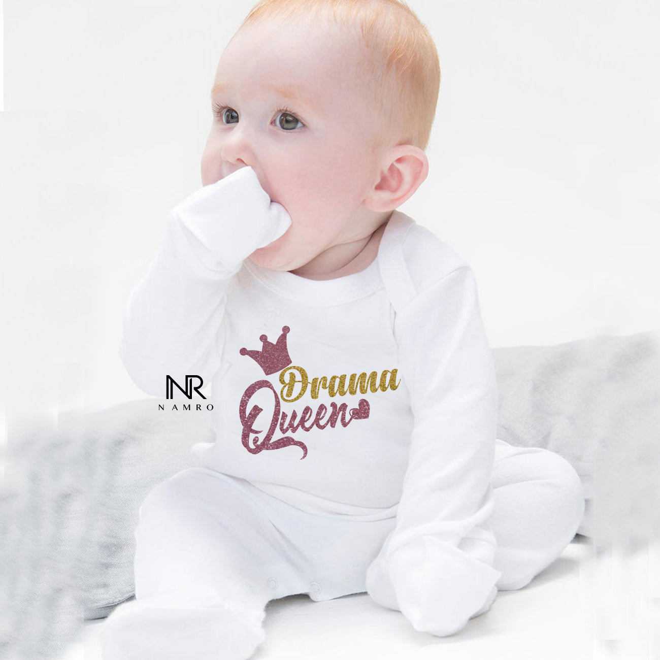 drama_queen design "Personalized baby jumpsuit featuring a unique design and breathable fabric"
Baby jumpsuit gift