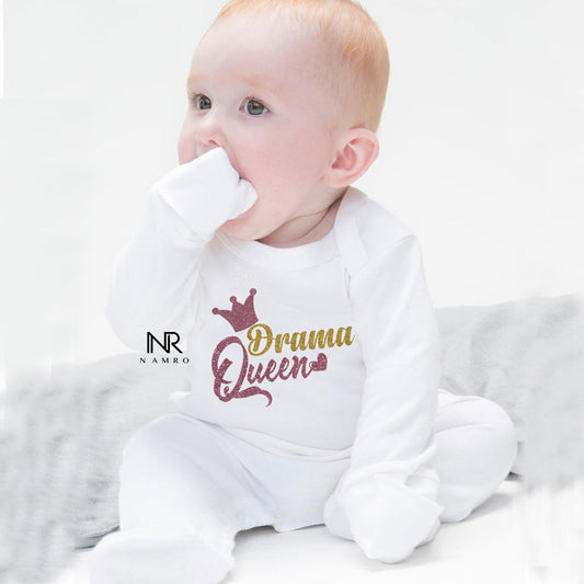 drama_queen design "Personalized baby jumpsuit featuring a unique design and breathable fabric"
Baby jumpsuit gift