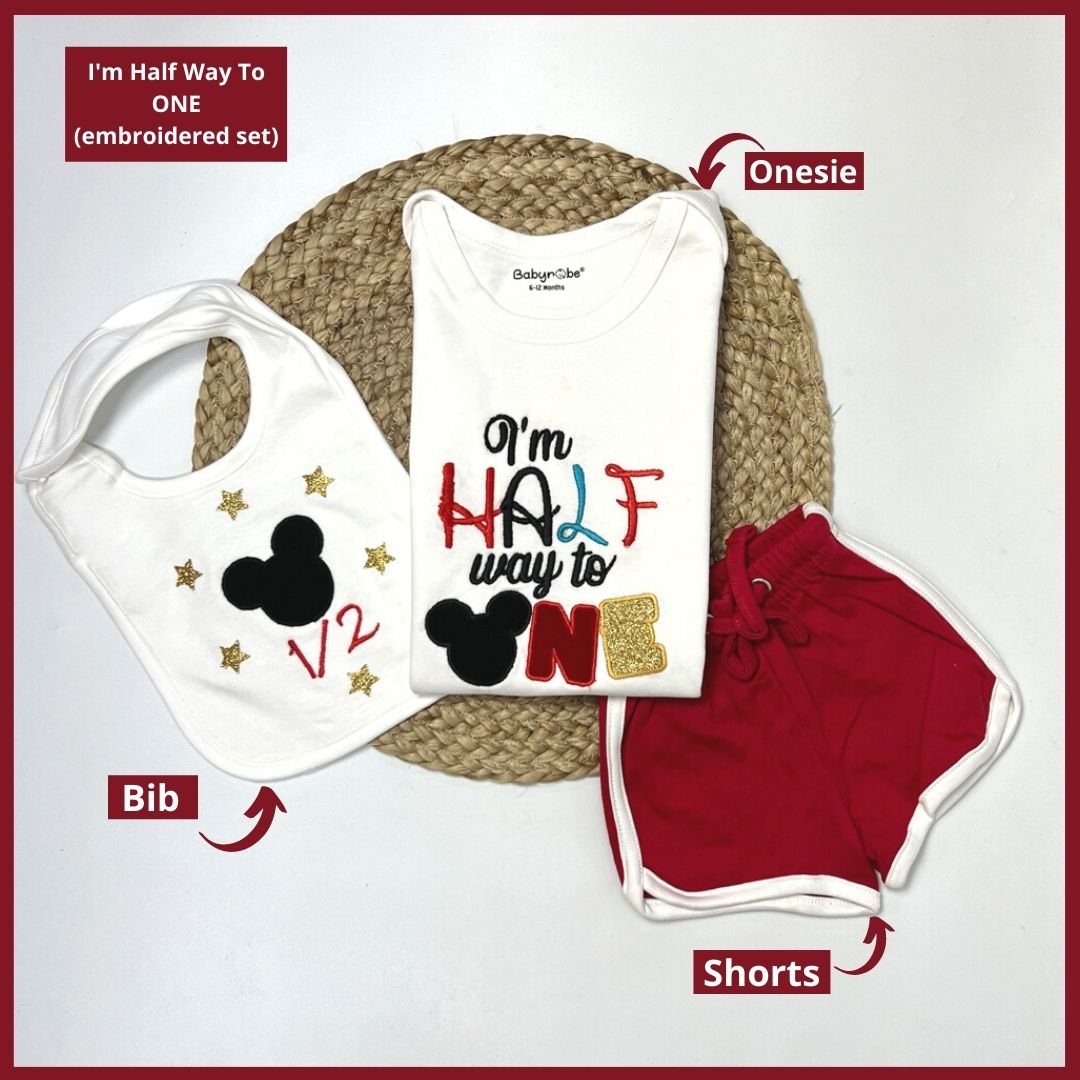 "Custom baby onesie with name and special design, onesie with cute illustration, unique design and breathable fabric"