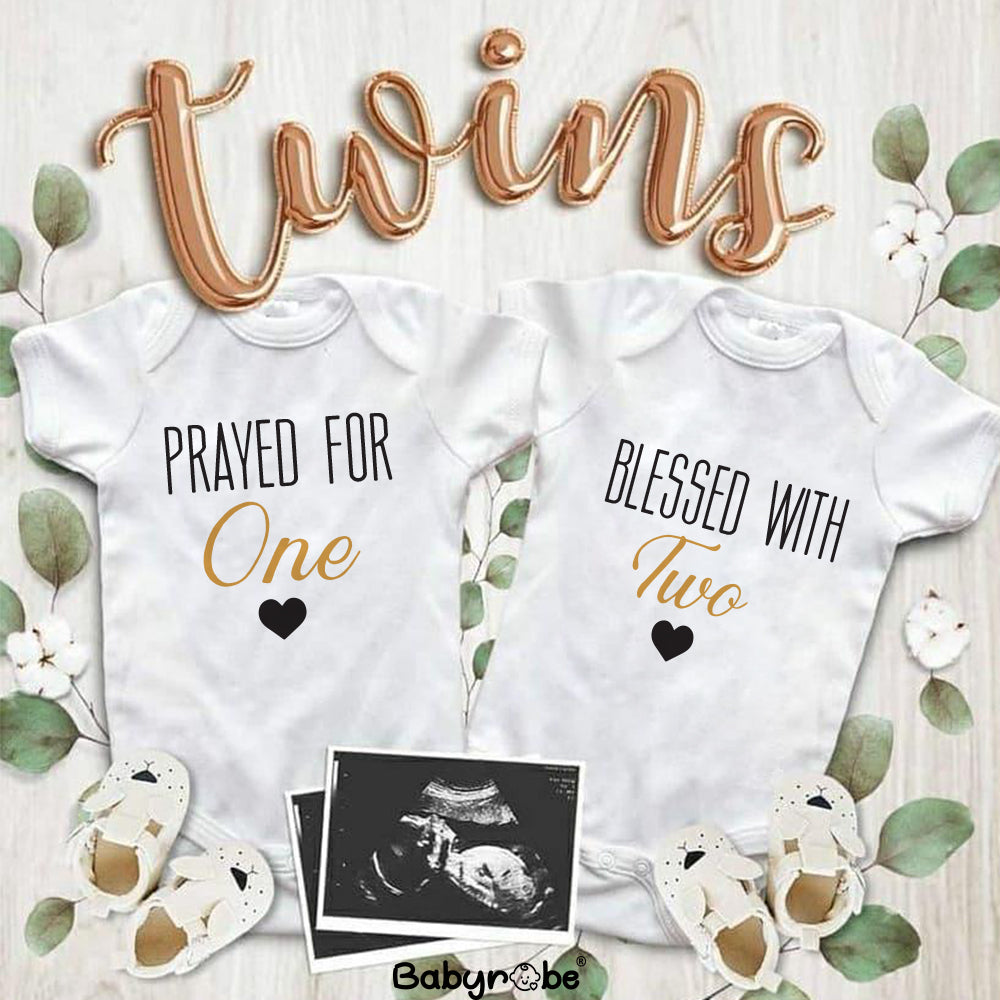 Double Blessed Dad of Twins T-Shirt - Father's Day Shirt - Twin