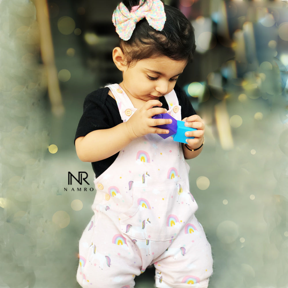 The Unicorn Dungaree Set
