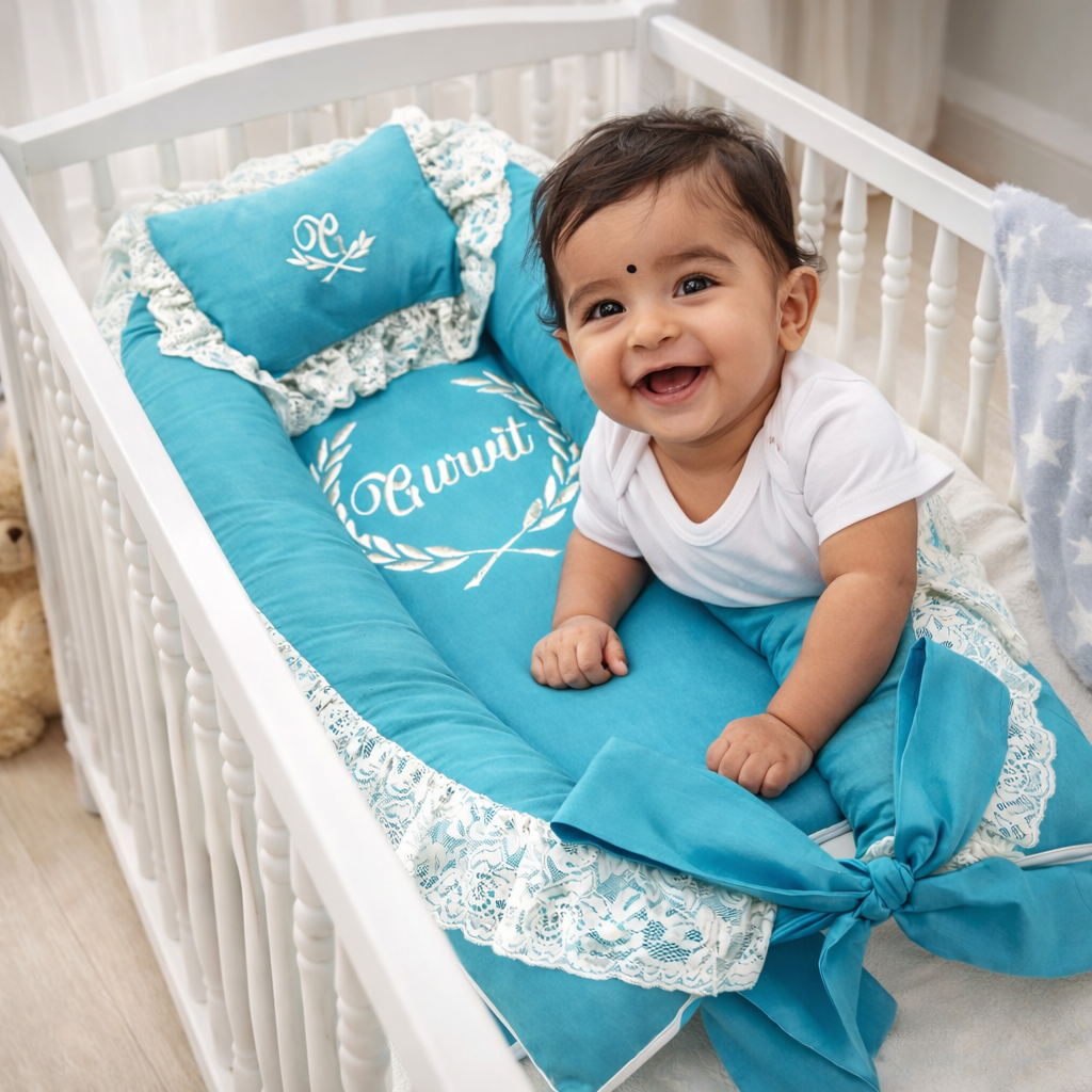 Customised Bab Bedding+Cushion