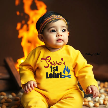 Baby's 1st Lohri Jumpsuit
Customised Baby Jumpsuit
First Lohri Outfit
Personalized Baby Clothing
Baby Lohri Celebration
Baby's First Festival Outfit
Lohri Themed Baby Clothes
Baby Lohri Dress
Custom Baby Apparel
Festive Baby Jumpsuit