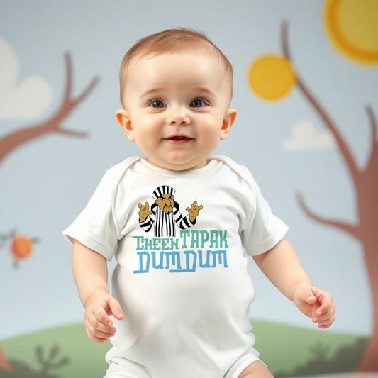 "Cute and humorous onesie ,Perfect for newborns and gifts, Funny onesie, White baby onesie"
