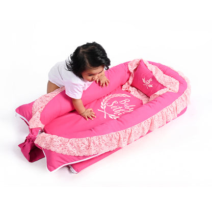 Babyrobe Fuchsia Pink Bedding+Cushion