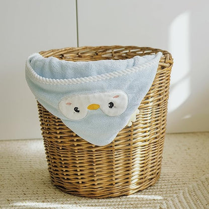 Duckie Blue Bathrobe (Customise Baby's Name)