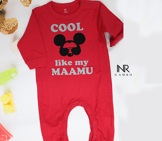 "Custom Baby Outfit – Adorable, high-quality baby bodysuit with baby's name."