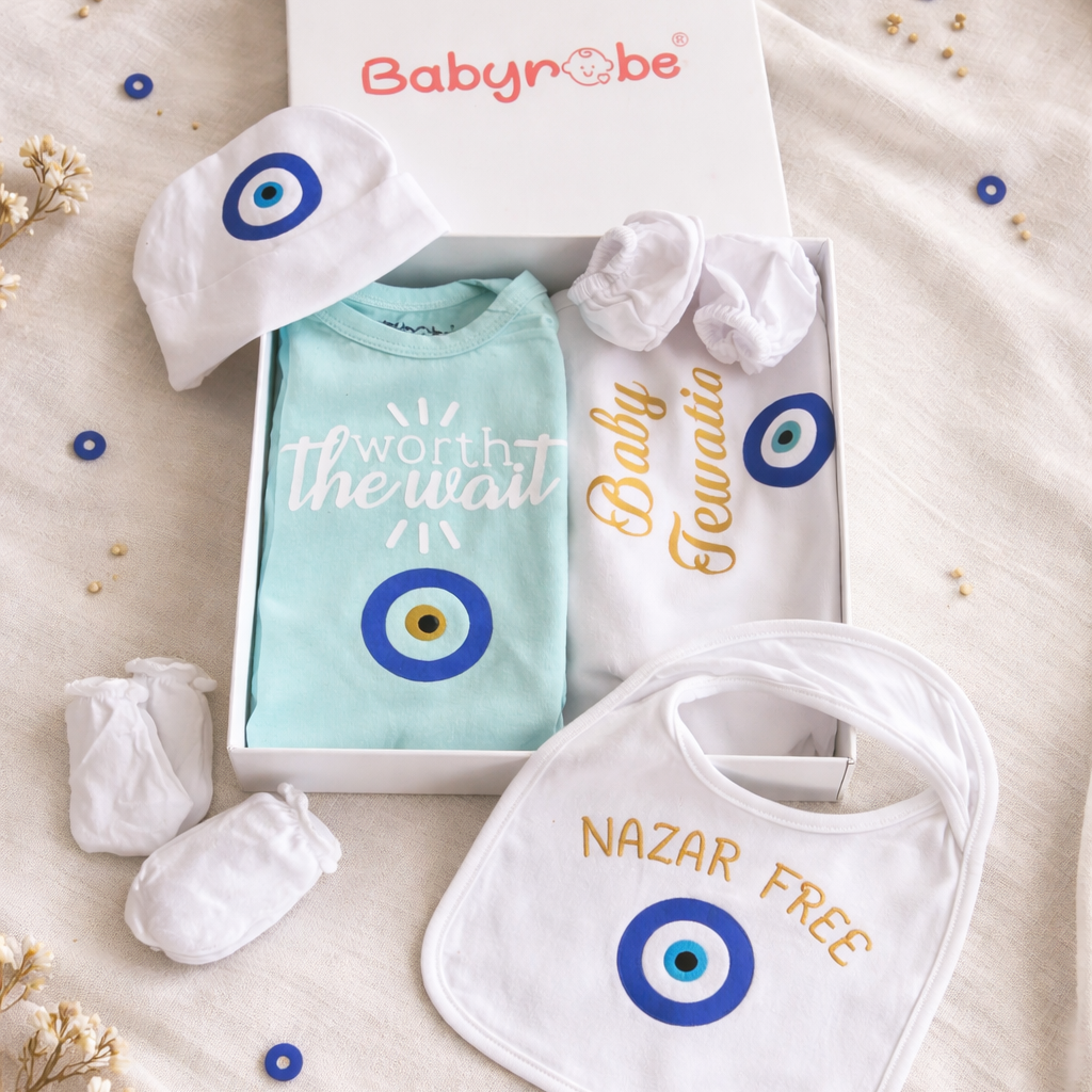 Baby Boy Evil Eye Gift Box