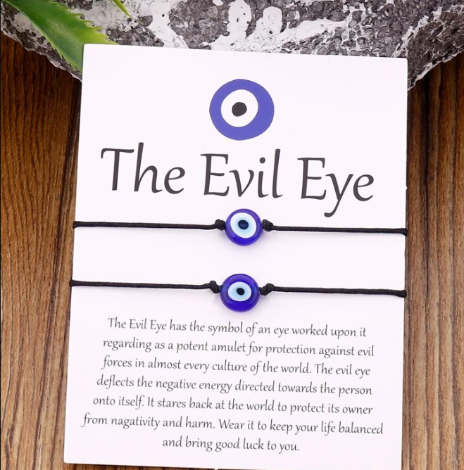 Ten of Evil Eye Bracelets - Group Protection | Luck Strings