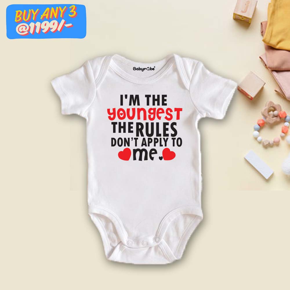 I'm The Youngest Onesie