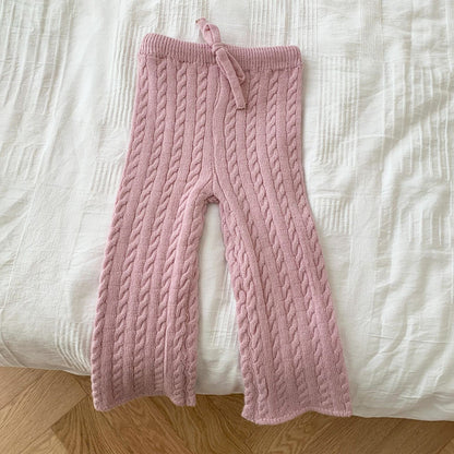 Lilac Cable Knit Co-Ord Set