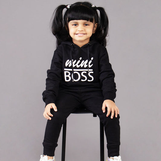 Mini Boss (Hoodie+Trackpants Woolen Set)