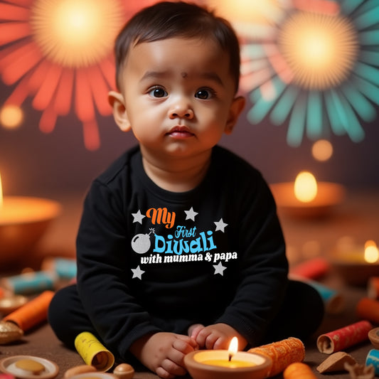 My First Diwali with Mumma and Papa