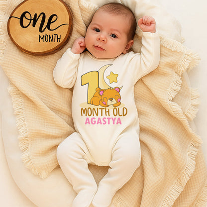 One Month Old (Custom Name)